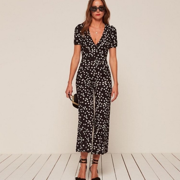 Reformation Pants - Reformation France Jumpsuit in Garland size 4 NWT